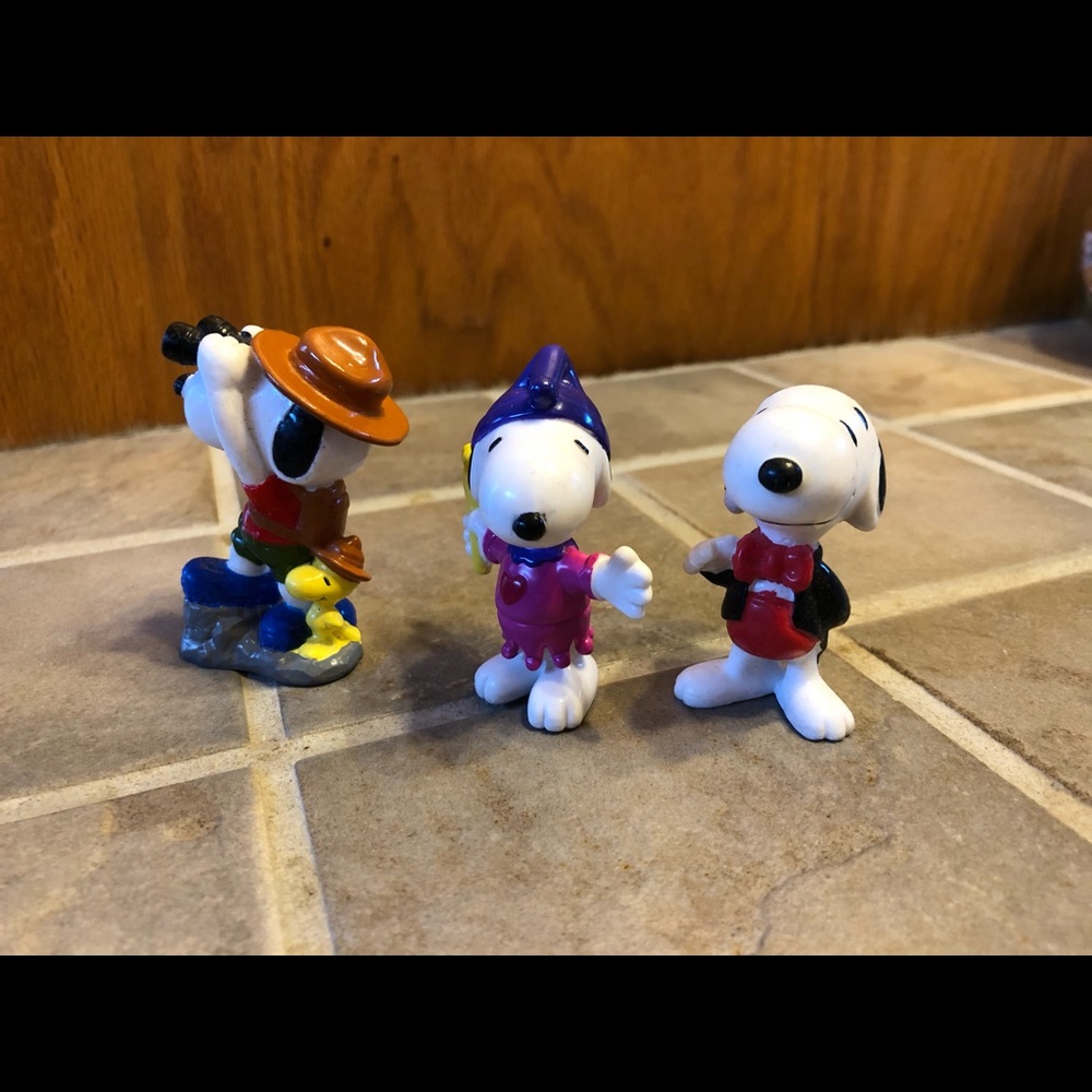 Snoopy Vintage PVC figures lot H